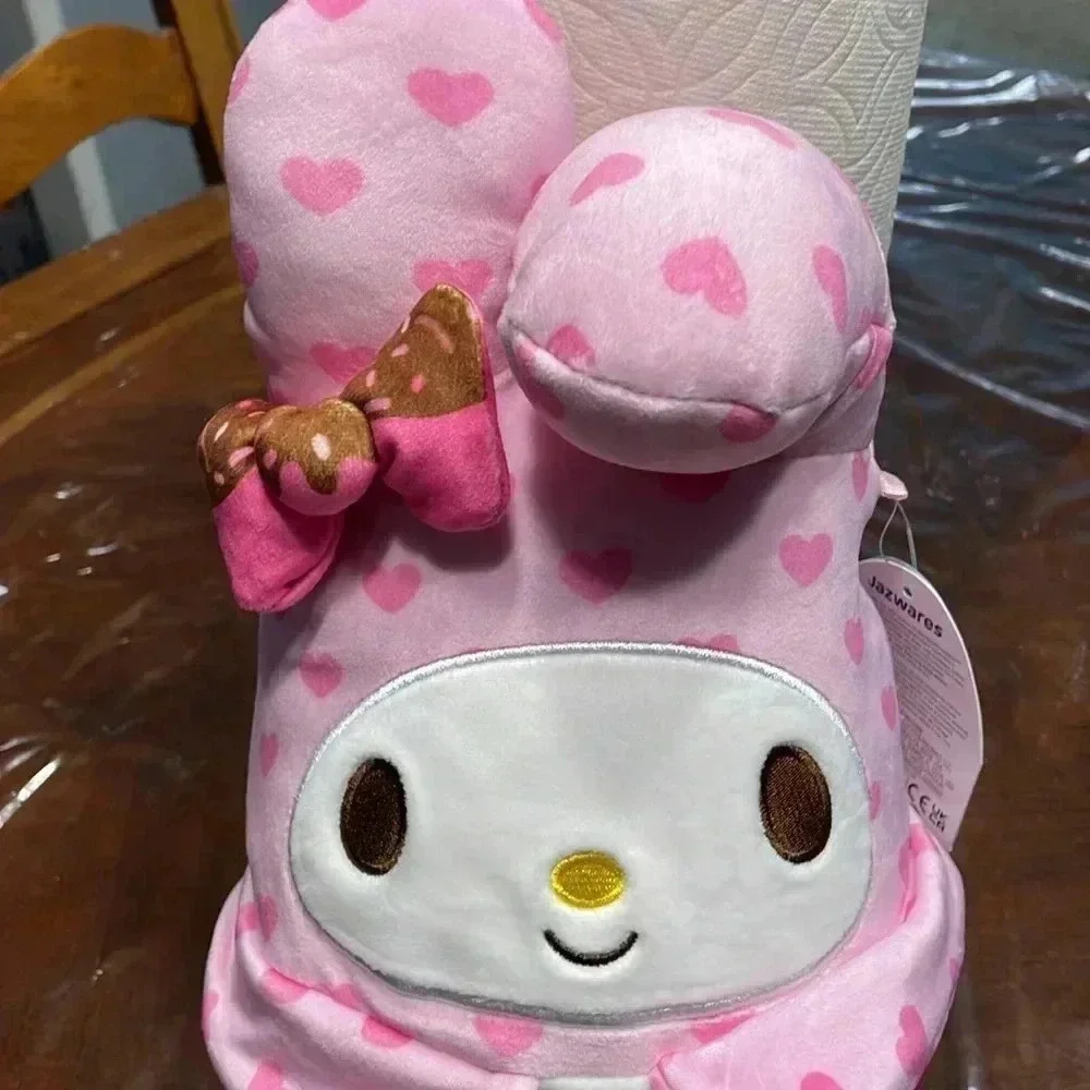 Squishmellow Sanrio hello kitty my melody pink heart 8”